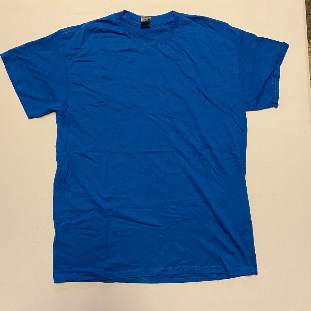 Gildan | Mens | t-shirt | | Size M | Blue | Plain | Like New